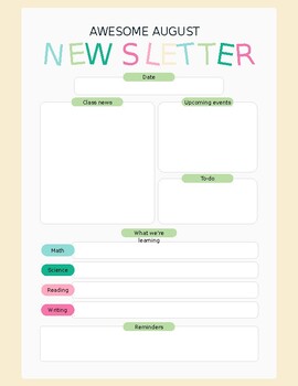 Preview of Monthly Newsletters