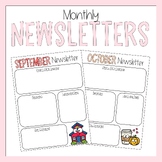 Editable Monthly Newsletter Template