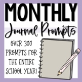 February Writing Journal / Prompts by Joyful Learning - Megan Joy