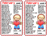 Monthly Phoneme Segmentation Practice