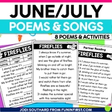 Monthly Poems for June and July