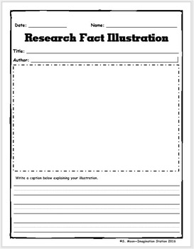 research facts worksheet