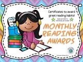 Monthly Reading Awards