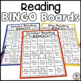Monthly Reading Bingo Challenge - Editable Monthly Reading