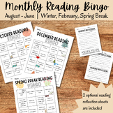 Monthly Reading Bingo Log Challenge | September Through Summer