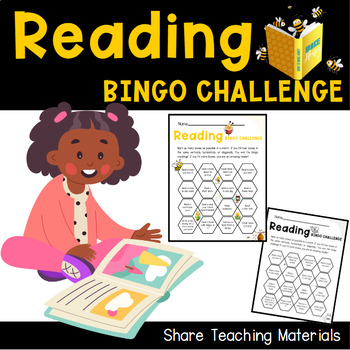 Preview of Monthly Reading Bingo | Reading Log | Reading Bingo Challenge