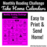 Monthly Reading Challenge - Printable Take Home for Every 