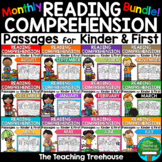 Monthly Reading Comprehension Passages for Kindergarten an