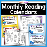 Monthly Reading Log Calendars and Certificates | Reading T