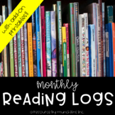 Monthly Reading Logs {With Add-On No Prep Printables!}