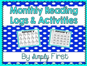 Preview of Monthly Reading Logs & Activities (FREEBIE in the Preview!)