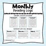 Monthly Reading Logs - EDITABLE!