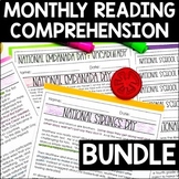 Monthly Reading Passages | Year-Long Reading Comprehension