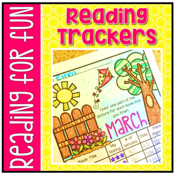 Preview of Monthly Reading Trackers