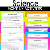 Monthly Science Activities