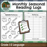 Monthly Seasonal READING LOGS (Grade 1-3)