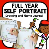 Monthly Self Portrait Journal for Preschool and Kindergarten