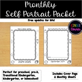 Monthly Self Portrait Packet - Free updates for life!