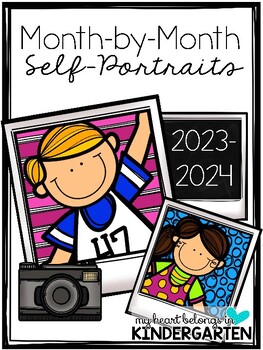 Preview of Self Portrait and Name Practice Book (Back to School Ideas)