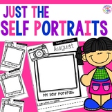 Monthly Self Portraits &  Name Samples Assessments | Presc