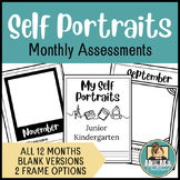 Monthly Self Portraits and Name Writing Assessments | Kind