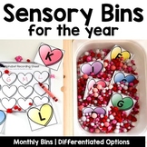 Monthly Sensory Bin Bundle | Kindergarten | Fine Motor