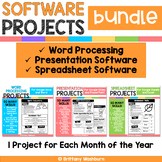Monthly Software Projects Bundle - Presentations, Word Pro
