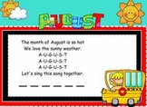 Monthly Songs for the SMARTboard