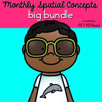 Preview of Monthly Spatial Concepts Big Bundle