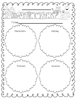 Monthly Story Elements by MrsHallettsHappenings | TPT