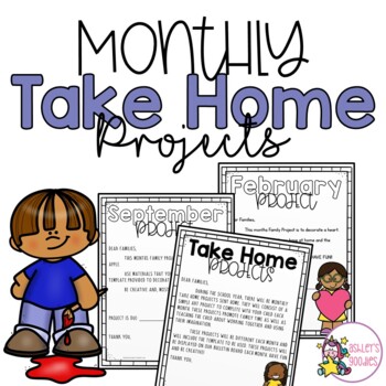 Preview of Monthly Take Home Projects