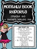 Monthly Themed Book Reports