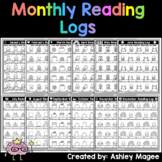 Monthly Themed Reading Logs 7 Options to Encourage Student