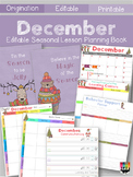 Monthly Themed Teacher Planner (December)