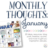 Monthly Thoughts: January