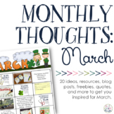 Monthly Thoughts: March
