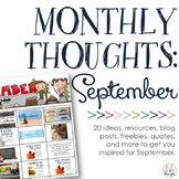 Monthly Thoughts: September