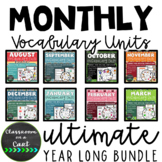 Monthly Vocabulary Units for Special Education {The ULTIMA