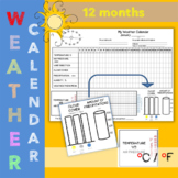 Monthly Weather Tracking and Graph