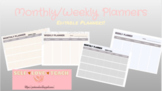 Monthly/Weekly Planners