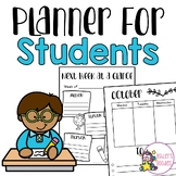 Monthly, Weekly, and Daily Planner for Students