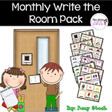 Monthly Write the Room pack