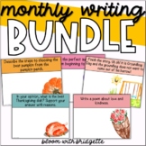 Monthly Writing Centers BUNDLE