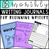 Monthly Writing Journal | 12 Packets | Worksheets | Centers