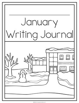 Monthly Writing Journal Covers and Themed Paper by Creation Castle