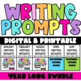 January Printable Writing Prompts by Teaching with Crayons and Curls