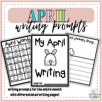 Preview of Monthly Writing Prompts - April