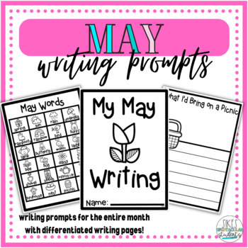 Preview of Monthly Writing Prompts - May