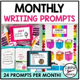 Monthly Writing Prompts - Writing Center - Writing Activities