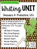 Monthly Writing Unit for Dinosaurs and Prehistoric Life - 